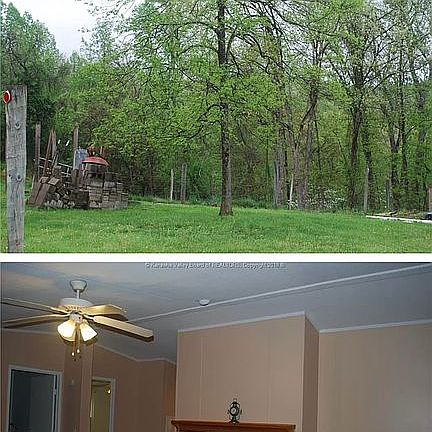 LIVING ROOM WITH FIREPLACE