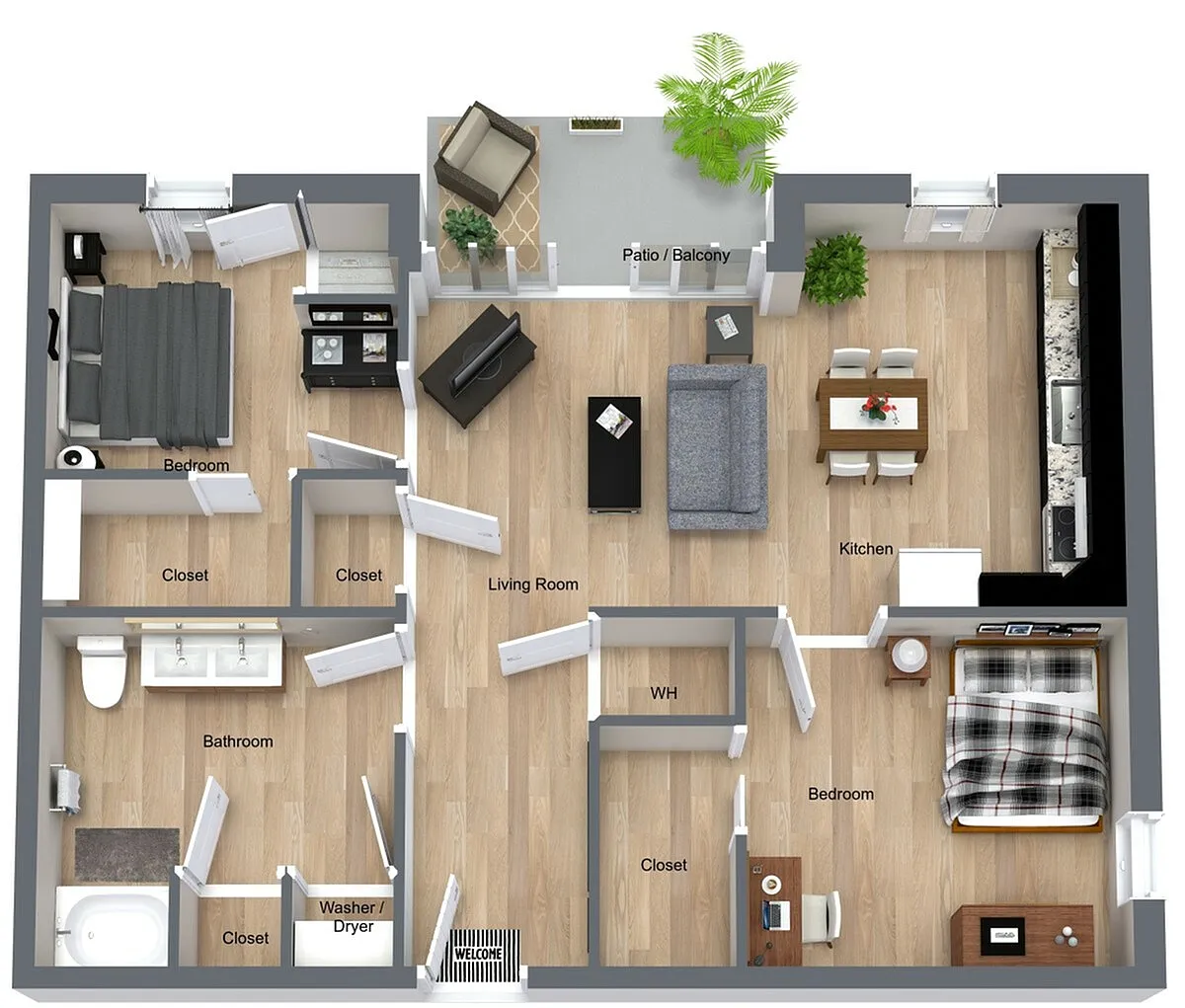 Floor plan B1