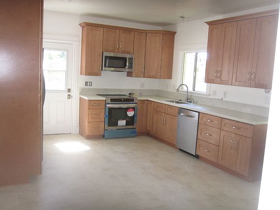 Kitchen view from dining room