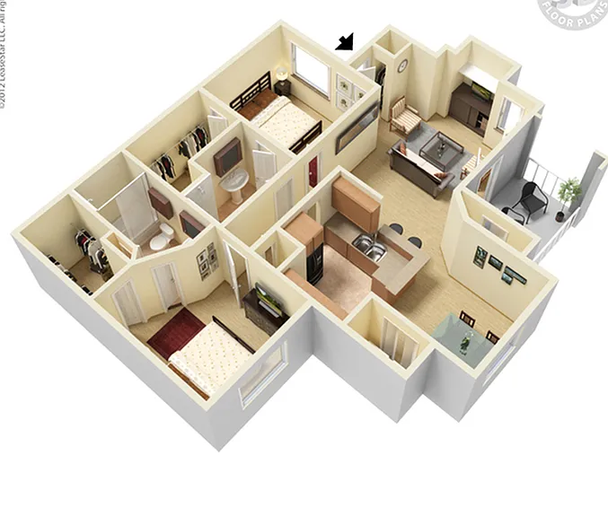 Ashford Remington 2 Bed 2 Bath Ashford Remington 2 Bed 2 Bath