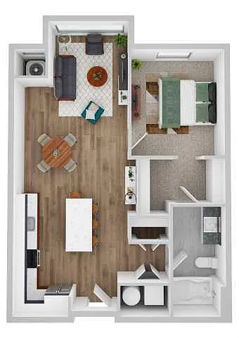 Floor plan Morgan B