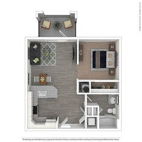 Floor plan THE EDISTO