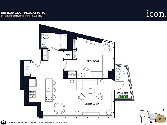 2nd image of 306 W 48th St APT 28C