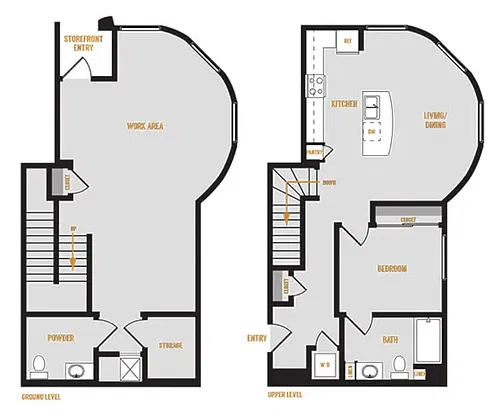 Floor plan R17 1X15W