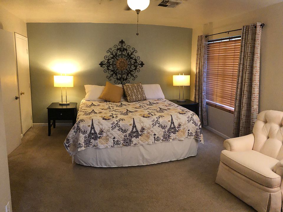 Master bedroom suite