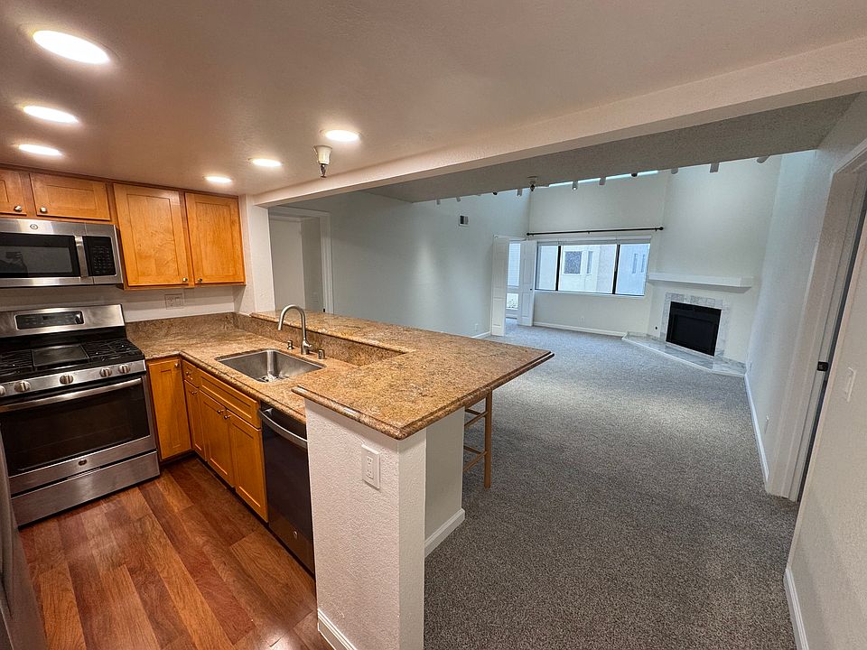 Kitchen and living area