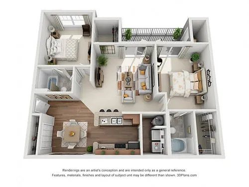 Floor plan The Classic Beaufort