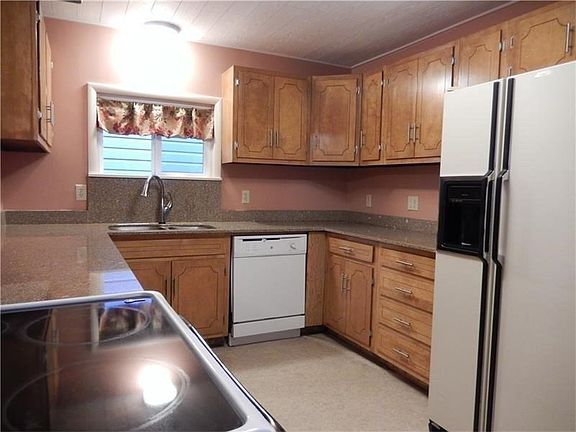 Updated kitchen with granite countertops