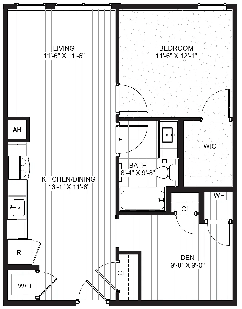 Floor plan A1D