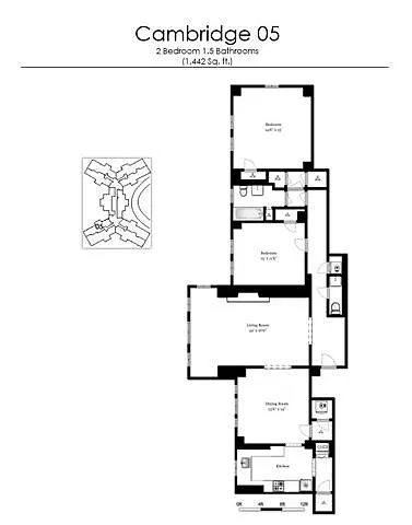 Floor plan B7D