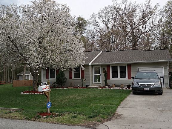 Driveway in Spring