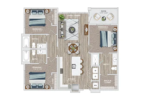 Floor plan C1