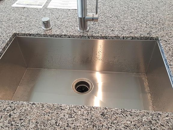 Large kitchen sink