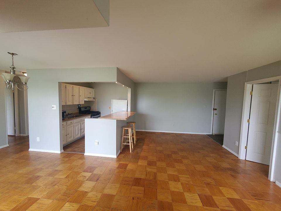 Kitchen and living room from the patio