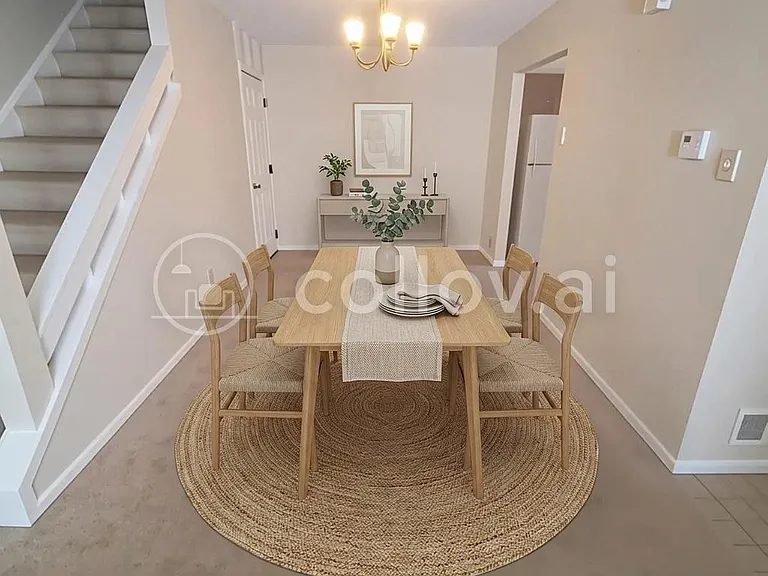 Large Dining Room open to Living Room