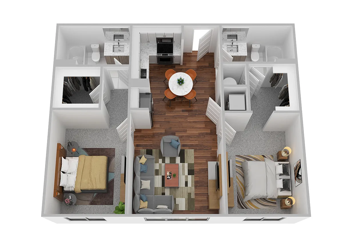 Floor plan B1