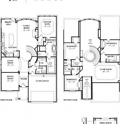  Bailey Floor Plan with Covered Patio!