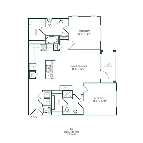 Floor plan B5