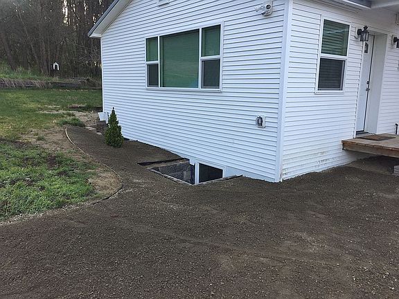 Front & basement window well