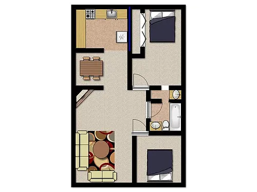 Floor plan 2F950