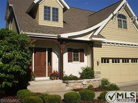 Front entry and garage!