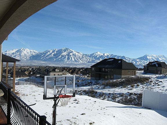 Back yard and view