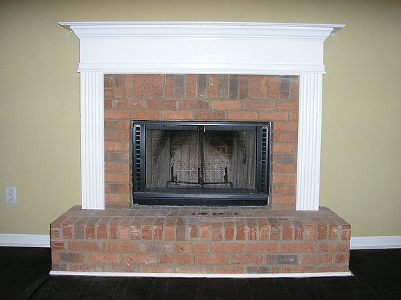 STONE FIREPLACE