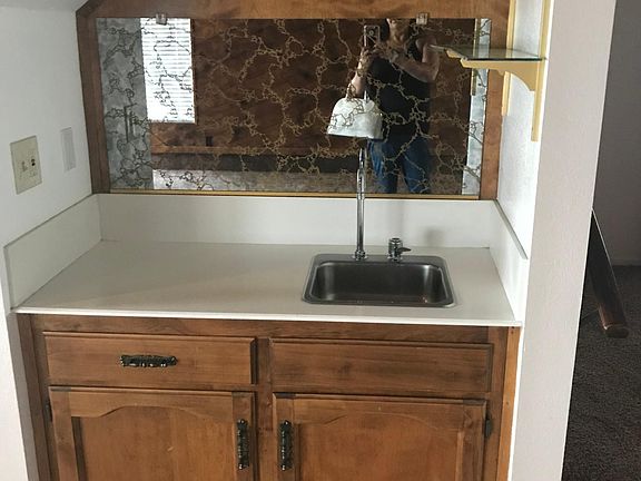 Living room wet bar