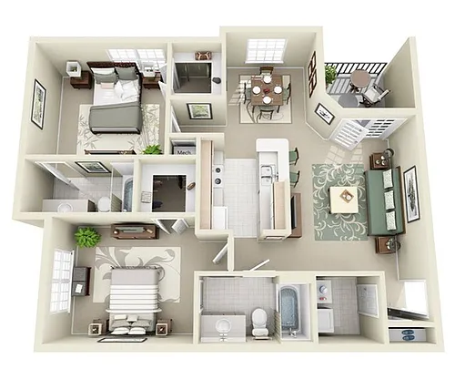 Floor plan 2A