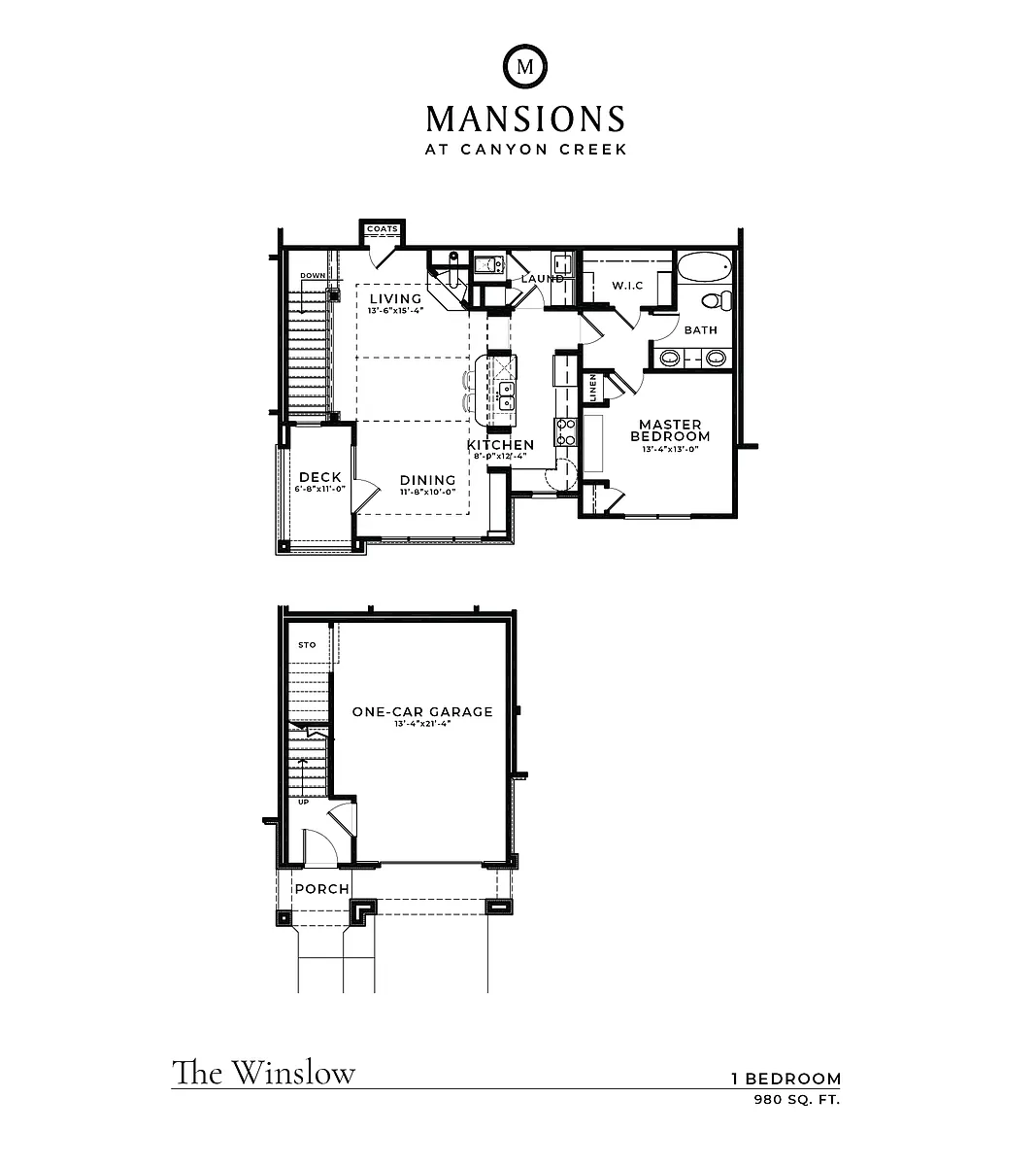 Floor plan Winslow