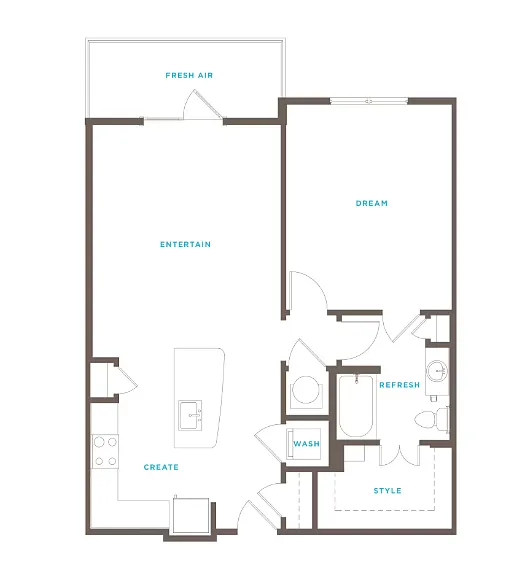 Floor plan A1N