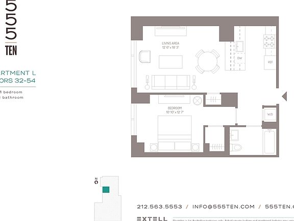 2nd image of 555 10th Ave APT 41L