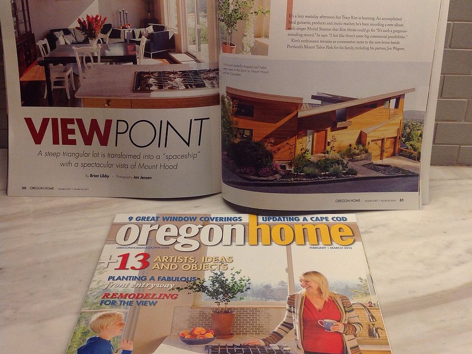 Cover feature in Oregon Home