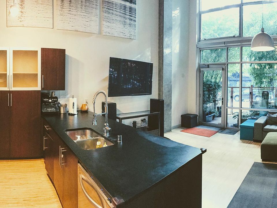 Kitchen and Living room