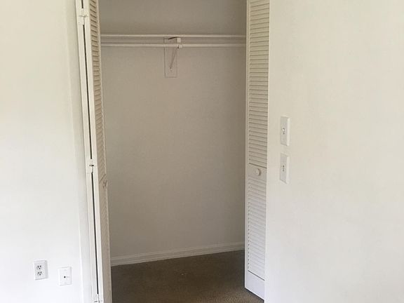 Double coat closet for storage