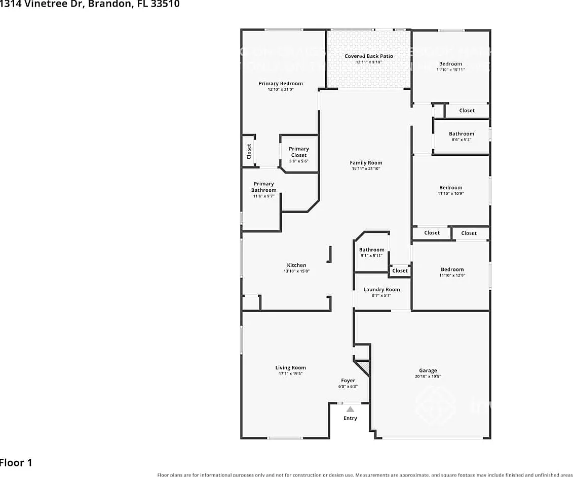 1314 Vinetree Dr Brandon, FL 33510 — Photo 2