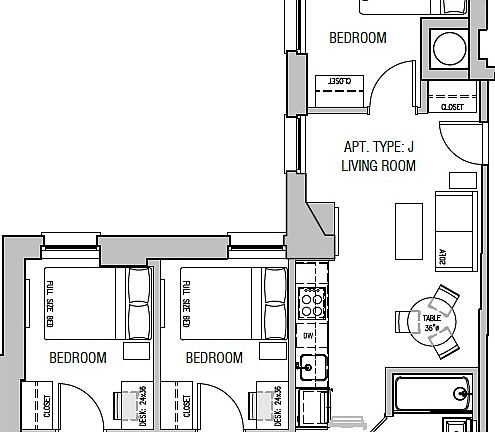 2nd image of 15 E 11th St APT 7J