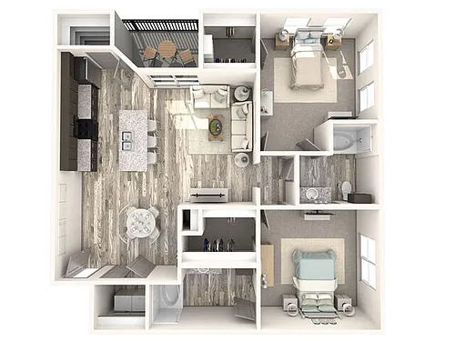 Floor plan B2