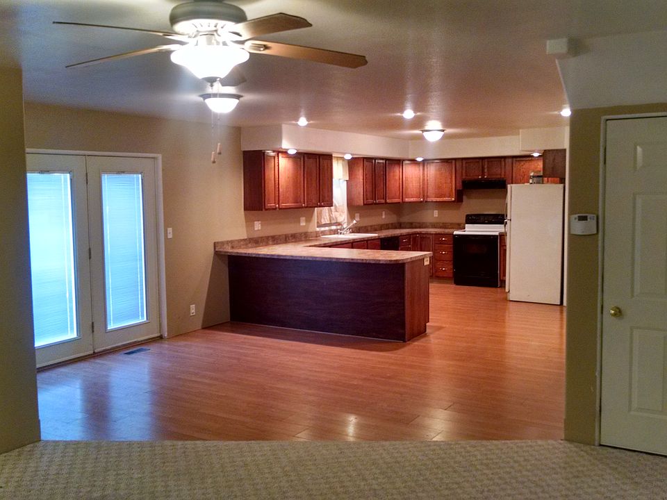 Kitchen from living room