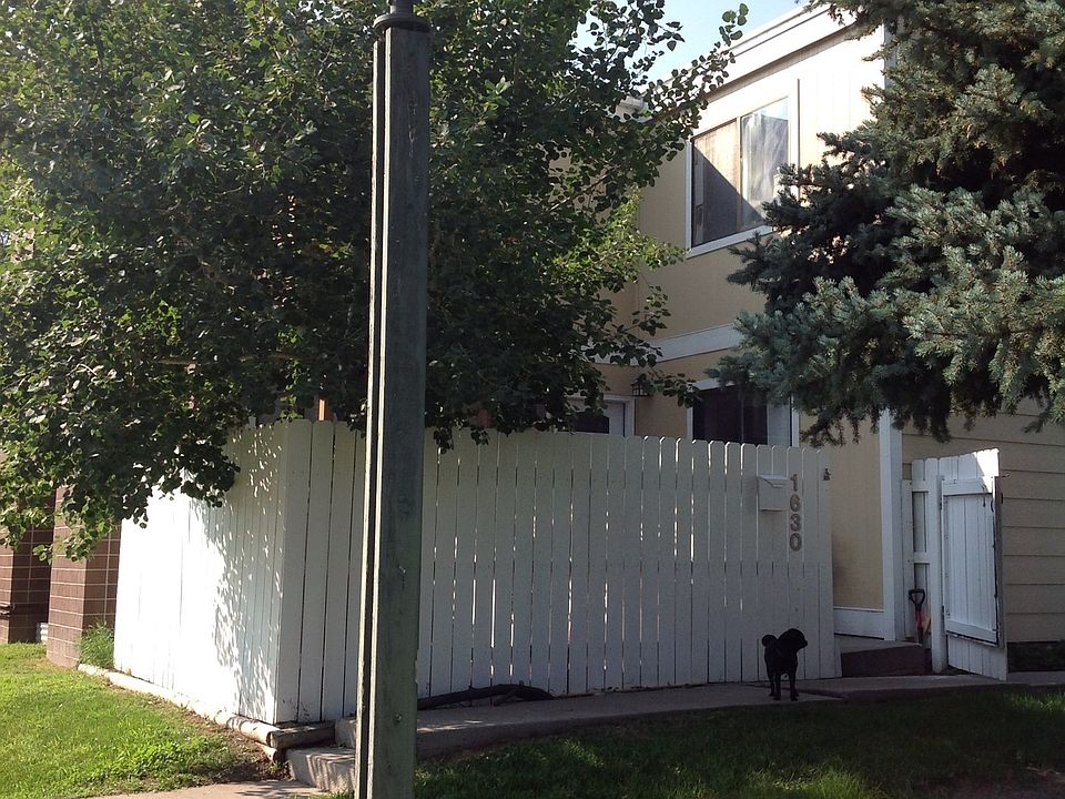 Front view with privacy fence