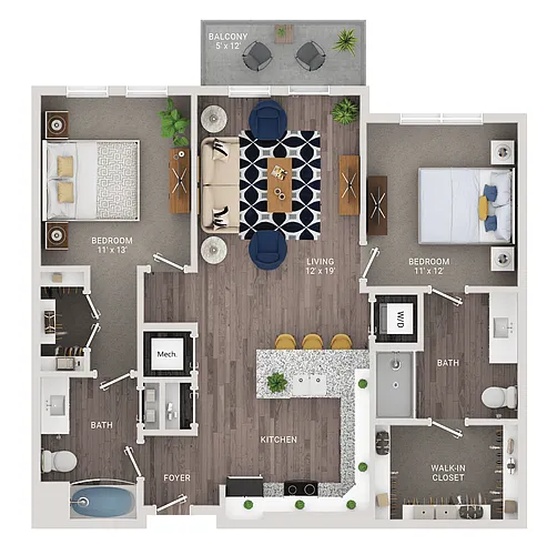 Floor plan B2