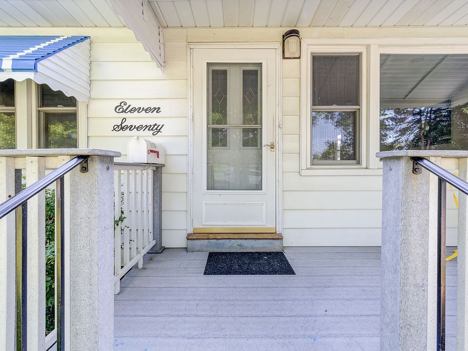 Covered front porch