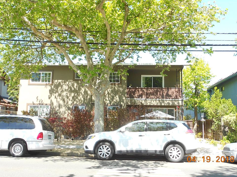 front of building