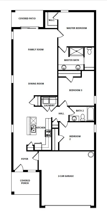 Floor plan Hillsborough