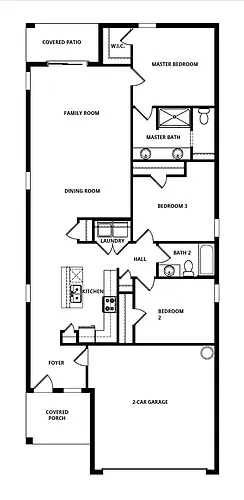 Floor plan Hillsborough