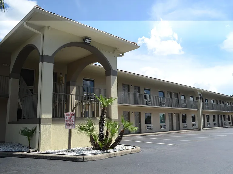 Exterior of the property