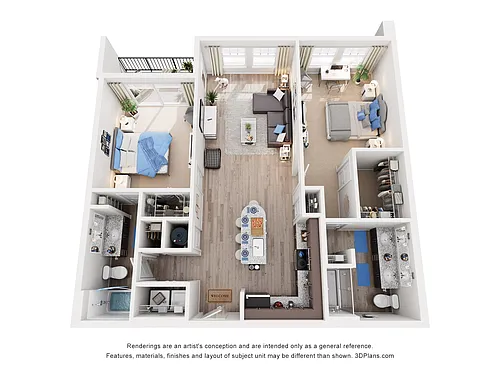 Floor plan TUGALOO