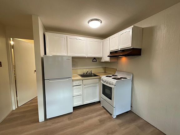 New range, refrigerator & lighting