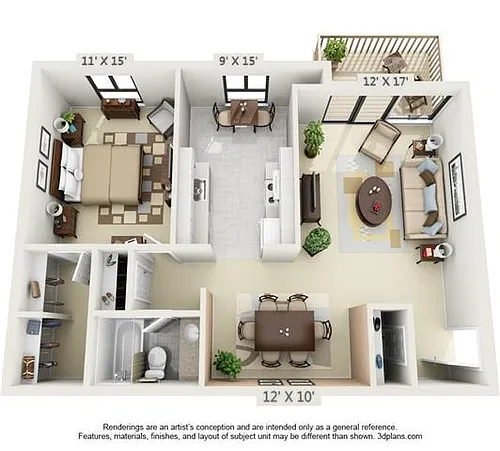 Floor plan Elizabeth I