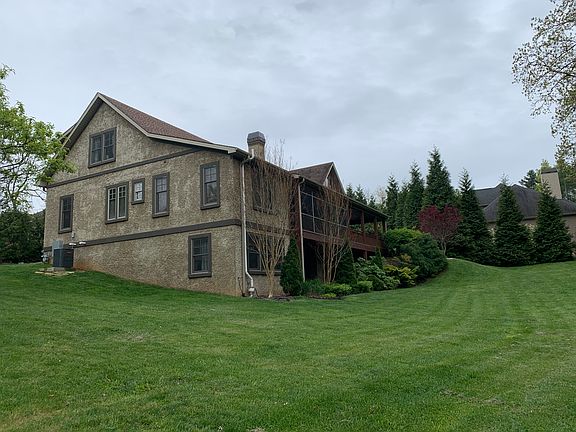 Back and side elevation.
